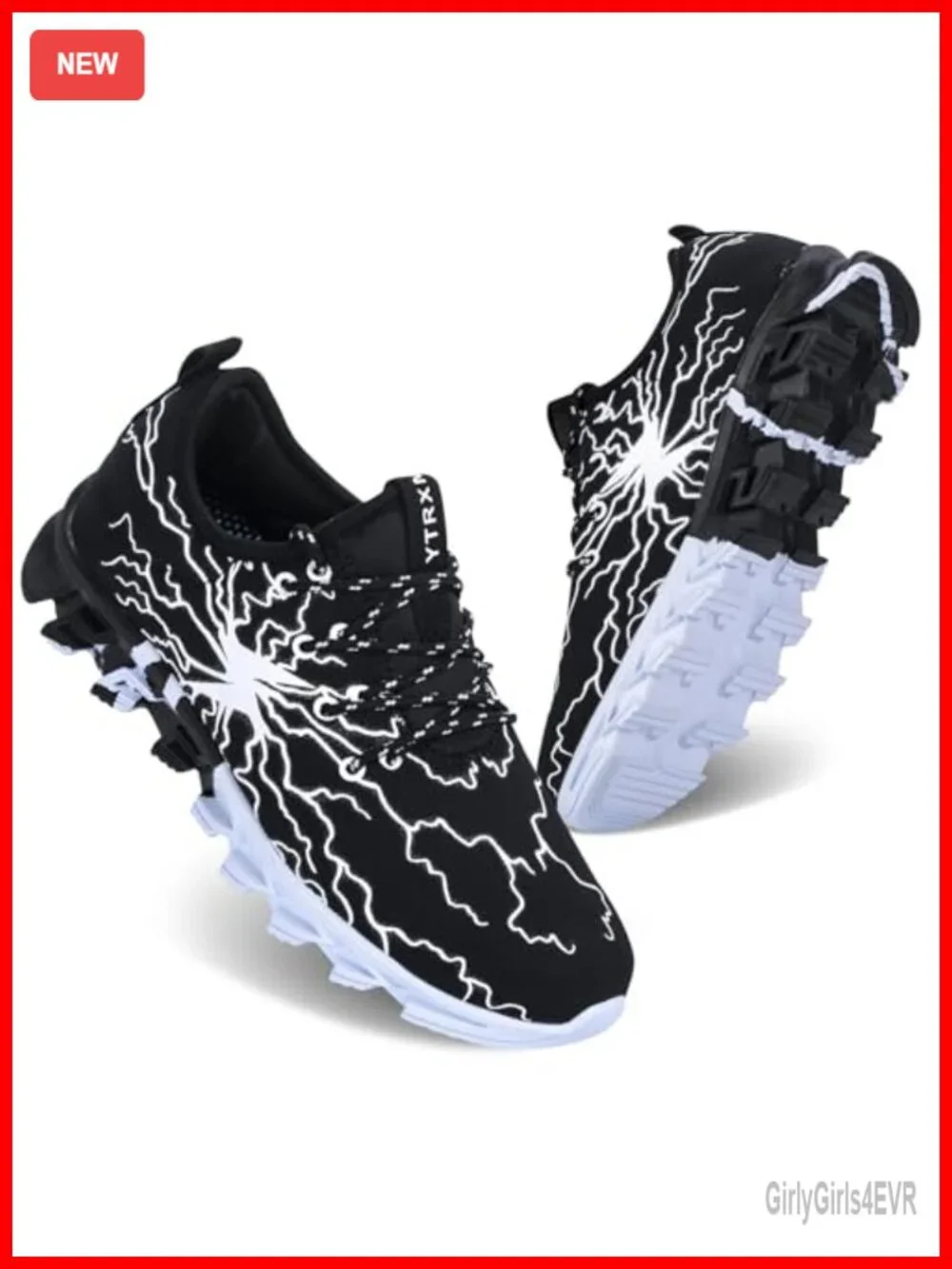 Kids Slip-On Athletic Running Sneakers Lightweight Mesh Boys Girls
